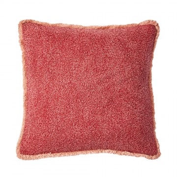 Bonnie and Neil | Cushion 50cm | Grain Coral